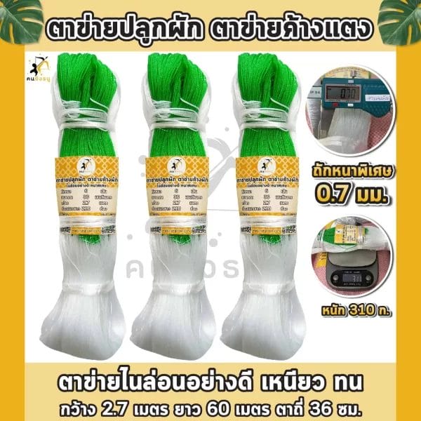 ตาข่ายปลูกผัก